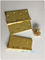 OEM de het Kogellagerdeur van het Ringsroestvrije staal Voorziet GP Gouden Geplateerde 3.0mm van een scharnier